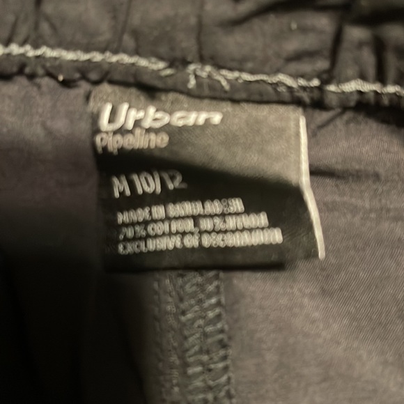 Urban pipeline cargo shorts in black size kids medium 10-12 - Picture 9 of 10